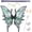 Black, variant on Alaiyaky 6Pcs Fairy Wings for Adults, Butterfly Wings for Women, Halloween Costume Angel Wings disfraz de Halloween, alas de ángel para mujer