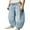 Baby Blue, variant on LYMAYTER Womens Baggy Barrel Jeans High Waisted Wide Leg Pants Boyfriend Denim Ankle Pants S-2XL