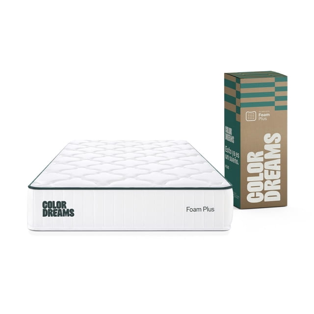 Colchón Individual Color Dreams Plus Foam | 23 cm | Firmeza media | Caja | Certificado