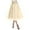 Beige, variant on Women's Skirt Tutu Adult Short Petticoat Midi Skirt For Dressy Occasions Womens Skirt, Size One Size