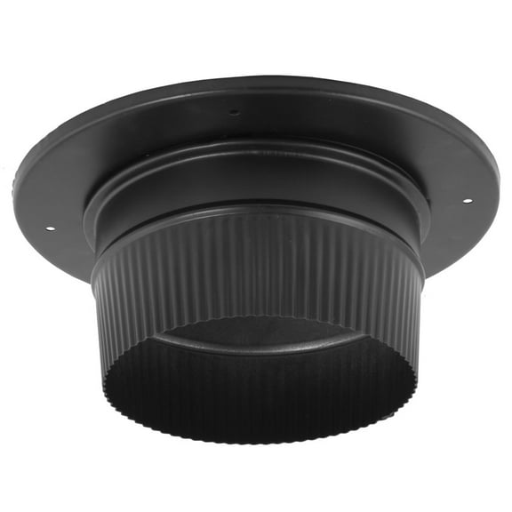M&G Duravent Durablack Stovepipe With Trim, 5-1/4 In. Inner Diameter