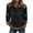 #0006-Black, variant on Pincandy Women's St. Patrick's Day Print Round Neck Long Sleeve Sweatshirt