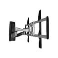 thumbnail image 2 of StarTech.com Support Mural TV à Mouvement Complet, Support Mural TV Articulé Robuste pour Écran VESA de 32 Pouces à 75 Pouces (165 Lb/75 kg), Bras Plat Universel Réglable Inclinable/pivotant, Argent - Gestion des Câbles (FPWARPS) - Support - pour TV - Plastique, Aluminium, Acier - Noir, Argent - Taille d'Écran : 32 Pouces-75 Pouces - Montage Mural, 2 of 10