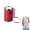 Red, variant on Mini Coin Storage Keychain, 2-in-1 Portable Coin Holder, Loose Change Container with Secure Snap Closure, Pocket Coin Bank