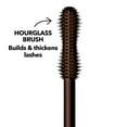 thumbnail image 5 of Hard Candy Full Volume Mascara, Volumizing Mascara, Hourglass Brush, Smudge-Proof, Espresso, Brown, 5 of 7