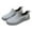 Grey, variant on Men's Short Ankle Rain Boots Waterproof Anti Slip Mud Shoes Garden Outdoor Work Fishing Farming Boots