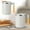 Light Ashy, variant on Heat Double Wall Vacuum Insulated Stainless Steel Coffee Mug, Travel & Home Coffee Cup With Lid and Handle, Keeps Drinks Hot or Cold 16oz Dark Gray