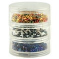thumbnail image 2 of Bead Storage Screw Stack Canisters, 2.75" x 1", 3/Pkg, 2 of 2