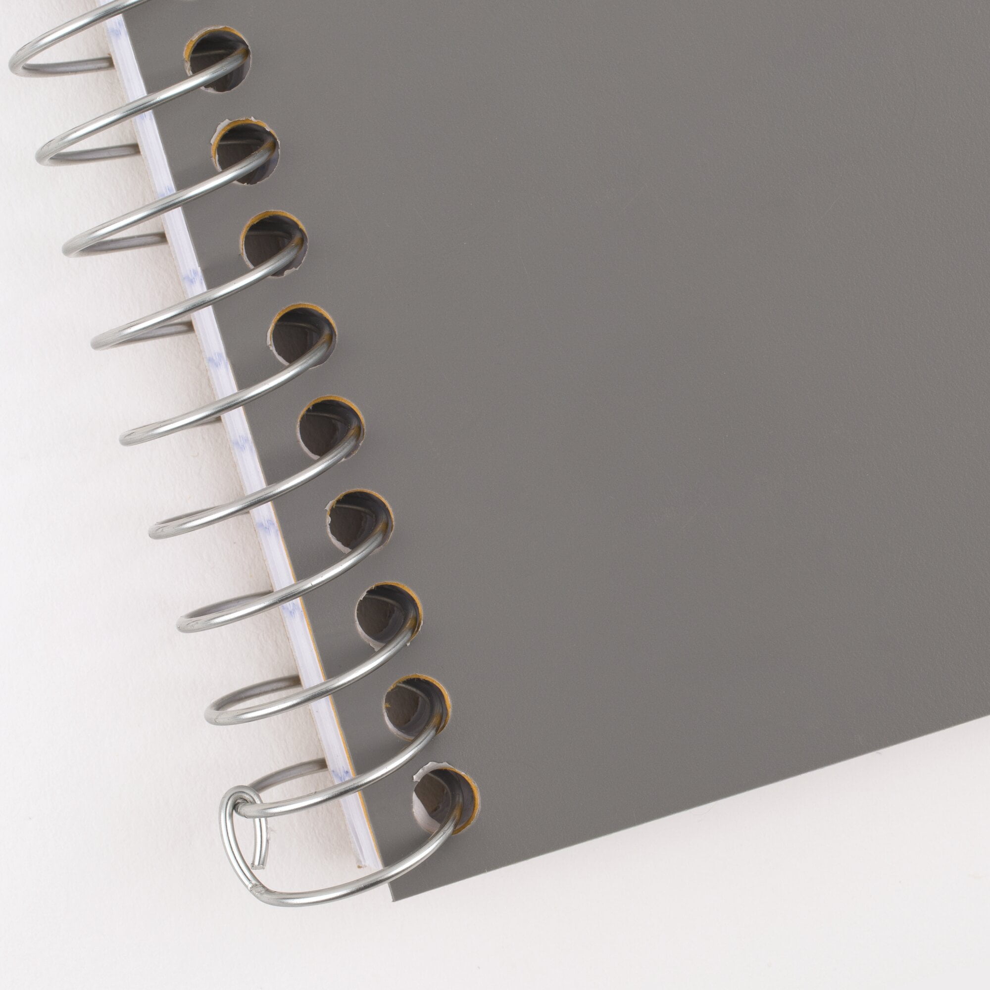 (2 pack) Five Star Spiral Notebook, 2 Subject, College Ruled, 6" x 9.5", Gray