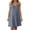 B1-Gray Dresses for Women, variant on Women's Cotton Linen Cami Dress Adjustable Spaghetti Strap Sleeveless Summer Sundress Lightweight Loose Fit Casual Swing Mini Dresses S-2XL