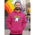 thumbnail image 2 of Live With Pride Polar Bear. Hoodie Men -Smartprints Designs, Male 3X-Large, 2 of 4