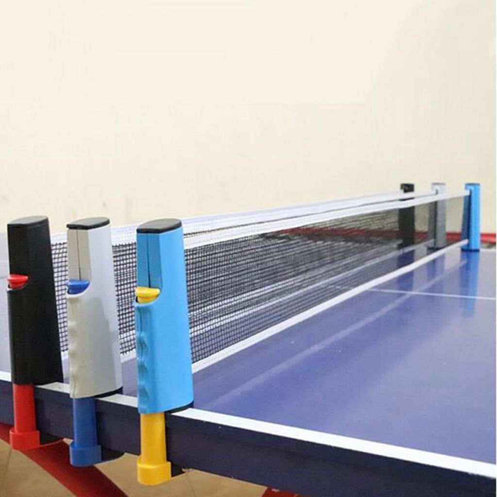 Table Tennis Net - Retractable Replacement Portable Travel Table Tennis Net Holder - indoor e outdoor Sports Supplies black Type B