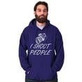 thumbnail image 5 of I Shoot People Camera Photography Pun Hoodie Sweatshirt Women Men Brisco Brands M, 5 of 6