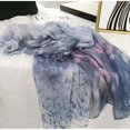 thumbnail image 4 of Holzlrgus Scarfs for Women Lightweight Scarf Fashion Scarves Sheer Print Shawl Holiday Scarf, 4 of 5