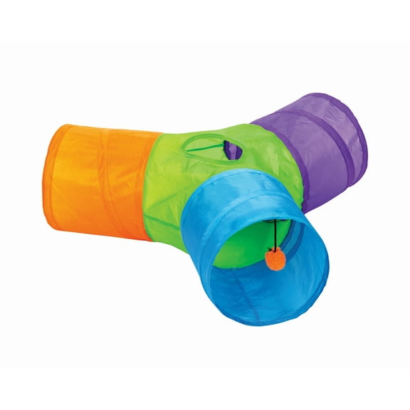 3 Way Cat Tunnel Multicolor