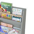 thumbnail image 5 of 3 Tier Kids Bookshelf and Toy Storage, Montessori Wood Toddler Bookshelf for Kids Rooms, Baby Storage Book Rack for Bedroom, Nursery, Gray, 5 of 8