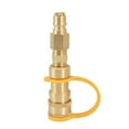 thumbnail image 2 of SL-HW-3/8JTB Propane Tank Adapter 3/8 Sturdy Propane Propane Tree Adapter Brass Gas Grill Connector Propane Conversion Gas Connector Accessory, 2 of 9
