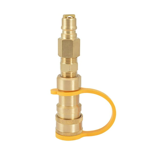 SLHW3/8JTB Propane Tank Adapter 3/8 Propane Tree Adapter Brass Gas Grill Connector Propane