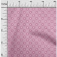 thumbnail image 2 of oneOone Rayon Pink Fabric Asian Tile Sewing Material Print Fabric By The Yard 56 Inch Wide, 2 of 4