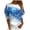 Blue, variant on Christmas Sweatshirts for Women Round Neck Long Sleeve Shirts Snowflake Print Tops Workout Casual Fall Blouse Tee Pullover Christmas Gifts for Teen Girls