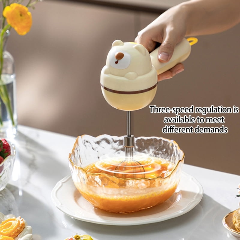 Rechargeable USB Eggs Beater Kitchen Tool Cordless Hand Blenders Electric Whisks