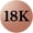 18K Rose Gold, variant on 1.10 Carat F-G/VS Round Lab Grown Diamond Bridal Set Engagement Ring with Matching Wedding Band for Women, Available in 10K Rose Gold Size 5