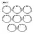 thumbnail image 4 of Oil Drain Plug Gasket Oil Transmission Pan Plug Gasket Oil Drain Plug Rings Oil Pan Crush Washers 50pcs Transmission Fluid Drain Plug Crush Washers 35178-30010 Fit For      /  Most, 4 of 8