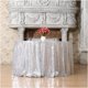 thumbnail image 4 of Mantel redondo con lentejuelas | Tela brillante con purpurina para bodas, cumpleaños, fiestas y decoración navideña | Mantel de poliéster de 99 x 99 cm con diseño de malla de lentejuelas, 4 of 5