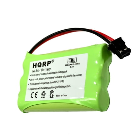HQRP Cordless Phone Battery for Lenmar CBC909, BATT-909, ER-P512 / ERP512GRN Replacement