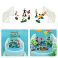 thumbnail image 4 of Adornos para tartas de fútbol, ​​decoraciones para jugadores, accesorios de bricolaje, muñecos de juguete en miniatura para niños A, 4 of 9