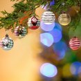 thumbnail image 3 of Farfi 6pcs árbol patrón decorativo bolas de navidad colgante plástico navidad fiesta bolas adornos para el hogar Farfi 21078098, 3 of 6