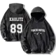 thumbnail image 4 of Sudadera con capucha lavada de Tokio Hotel, ropa de calle de hip hop, sudaderas de Tokio Hotel Kaulitz 89, sudaderas para hombre y mujer, camisetas holgadas informales retro de gran tamaño, 4 of 5