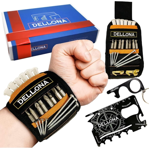 Set de pulsera magnética de regalo Dellona con multiherramienta y abre-puertas