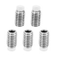 thumbnail image 1 of Unique Bargains M4x7mm Vis de Goujon Hexagonal en Nylon Antidérapant Ensemble de Vis Matériel de Disque Hexagonal Interne 5 Pack, 1 of 5