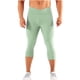 thumbnail image 2 of Ceisia Men's High-Waisted Yoga Leggings, Solid Color Elastic for Fitness Running & Gift Cycling Activities, 2 of 3