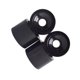 thumbnail image 2 of Ruedas de monopatín Greeniant 4 piezas cubierta de cojinete de Longboard de cuero Negro, 2 of 6