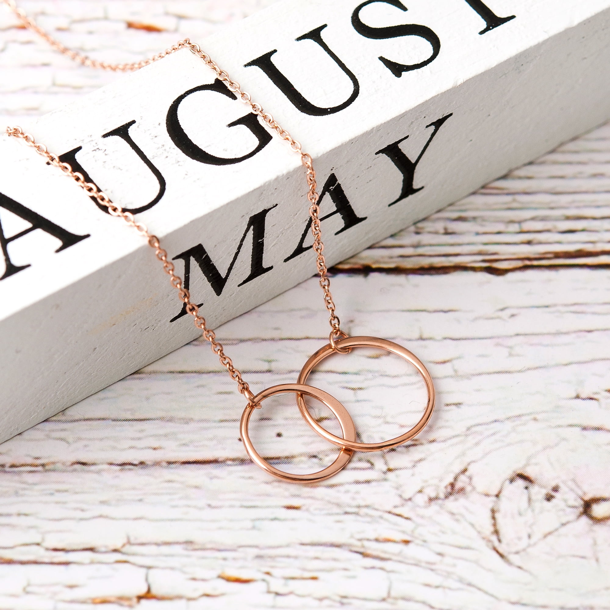 To My Othr Mom Mother's Day Gift and Card, Gift for Mom - Rose Gold Infinity Rings - Mother's Day gift - Jewelry Gift Set - Ships Next Day!