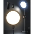 thumbnail image 1 of Ring Light Aureday Big de 79 pulgadas con soporte, control remoto y soporte para teléfono, 1 of 6