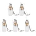 thumbnail image 2 of 5PCS Aceites Esenciales Difusor Viales Collar Colgante Botellas de con Corchos - 1ml Borrar Salvador Collar colgante, 2 of 10