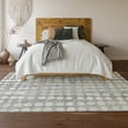 thumbnail image 6 of HomeRoots 669118 8 x 10 ft. Gray & Ivory Polka Dot Transitional Washable Machine Made Rectangle Area Rug with UV Protection, 6 of 9