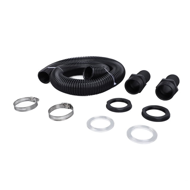 Rain Barrel Connection Set, Tank Connector Set, 39.4 Inch Plastic Rain Barrel Connector Set for Garden Irrigation, Rain Barrel Connection Set
