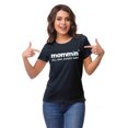 thumbnail image 4 of Inkmeso Crew Neck Mommin All Day Every Day Graphic Tshirt Short Sleeve Casual, 4 of 9