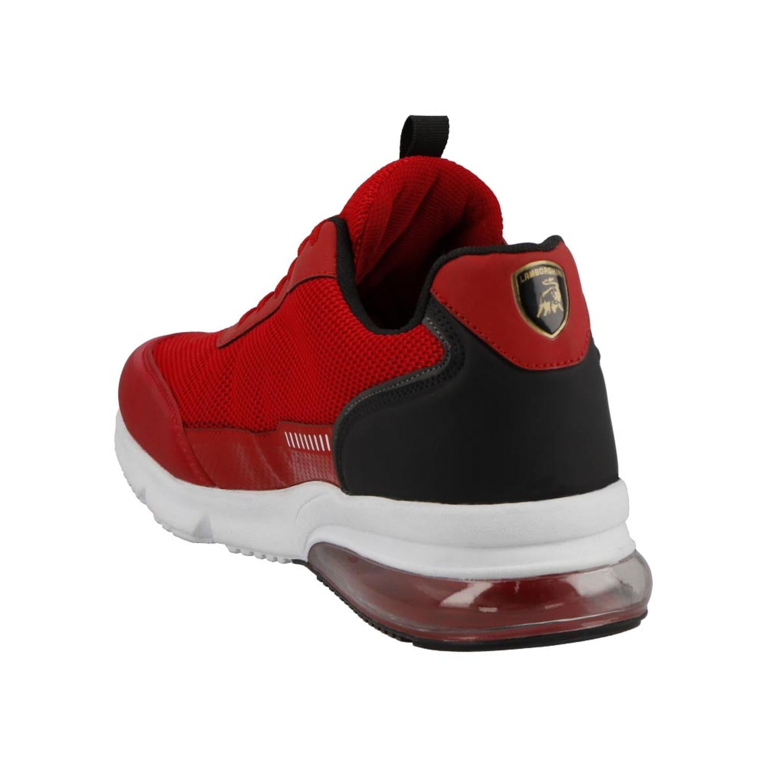 Tenis Hombre Deportivos Lamborghini 5065 Rojo Bodega
