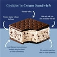 Fatboy Ice Cream Sandwiches, Cookies N' Cream, Kosher, 5 fl oz, 12