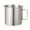 500ml, variant on Foldable Handles Stainless Steel Pot Portable for Outdoor Camping Backpacking