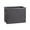 Brown, variant on NTCLHFXU File Folder & Book Plastic Utility Storage Bin Organizer, with Built-In Handles Storage Container for Office, Desktop Durable Storage Cube Bin White Large
