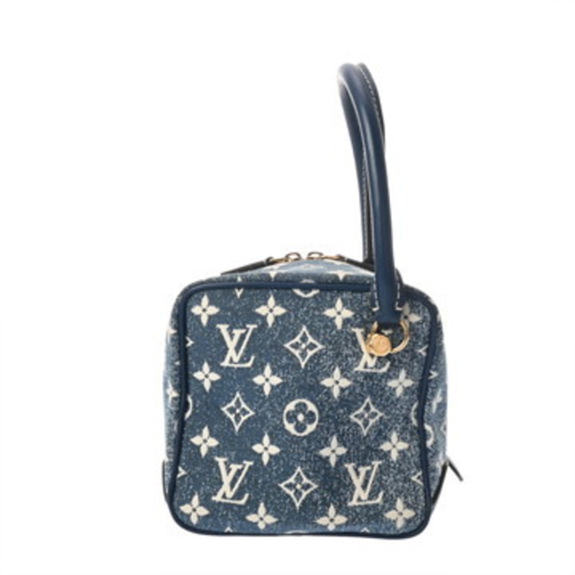 Pre-Owned LOUIS VUITTON Monogram Square Bag, Blue, M59608, Women's
