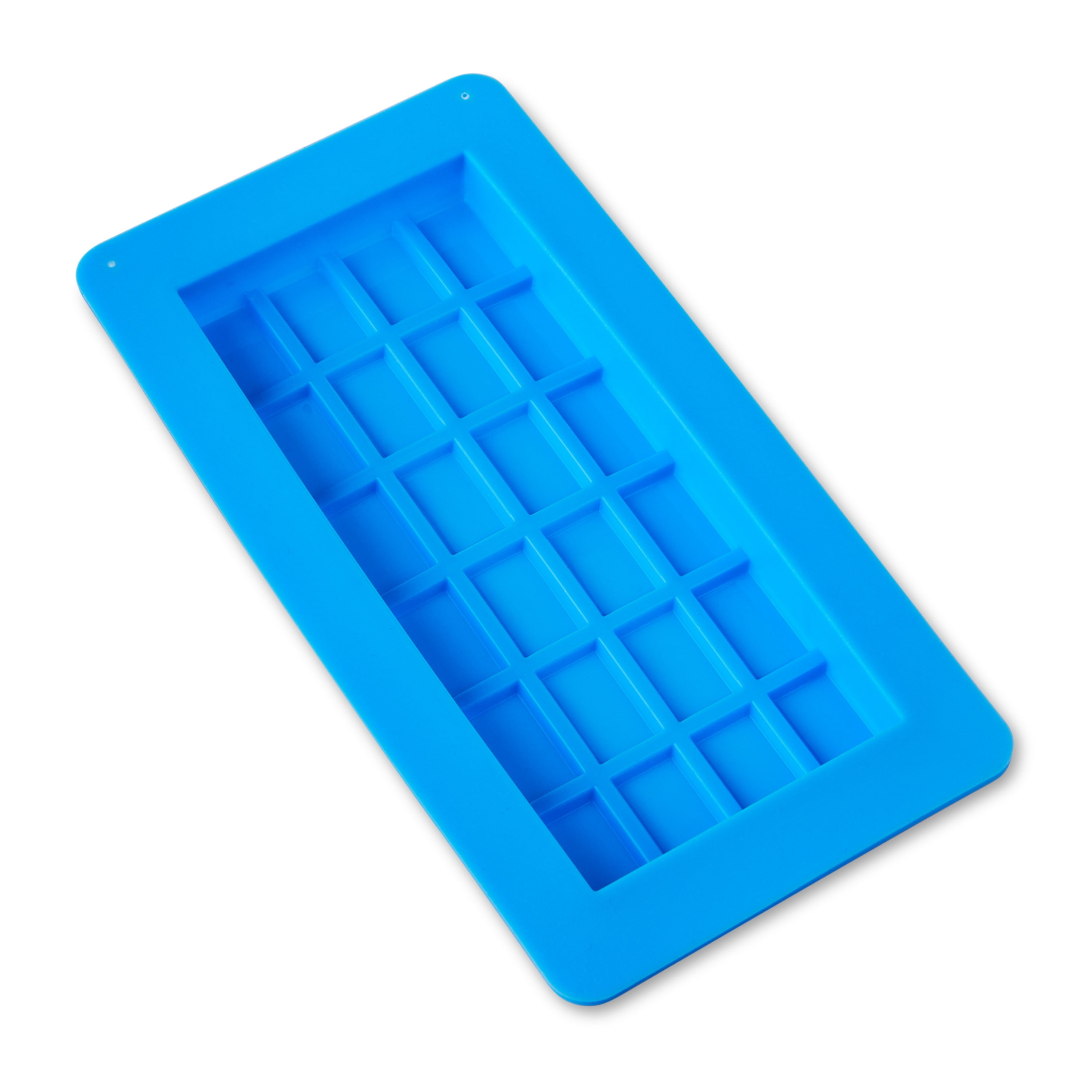 1 Count, 4 x 8 IN, Chocolate Bar Shape, Silicone Chocolate, Candy and Baking Mold, by Way To Celebrate