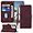 Red, variant on for Moto G Stylus 5G 2023 Case Wallet,[Kickstand][Wrist Strap][Card Holder Slots] TPU Interior Protective G Stylus 5G Phone Case,PU Leather Flip Cover for Moto G Stylus 5G (2023) (Purple)