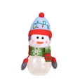 thumbnail image 2 of Storage rack Christmas Candy Jars Santa Snowman Ornament Plastic Candy Cookie Jar Containers Candy Storage Dish Home Decor Container Box Bottle For Children Xmas Holiday, 2 of 3